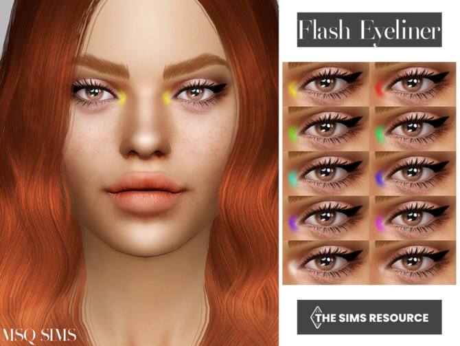 Flash Eyeliner by MSQSIMS at TSR