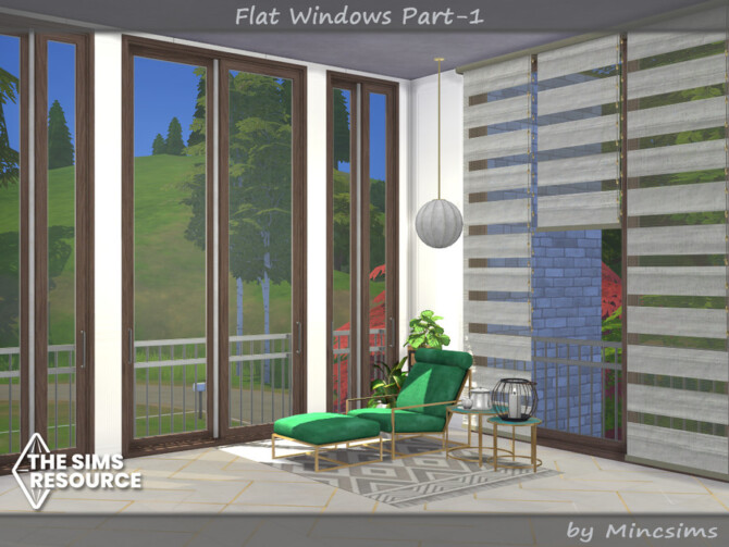 Flat Windows part.1 by Mincsims at TSR