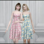 Floral dress 20210804 by Arltos at TSR