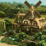 Flower Cottage by plumbobkingdom at Mod The Sims 4