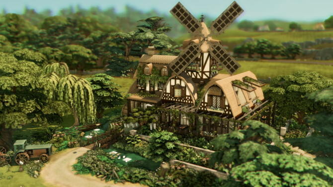 Flower Cottage by plumbobkingdom at Mod The Sims 4