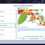 Food Technology Career at Kiara’s Sims 4 Blog