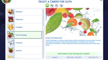 Food Technology Career at Kiara’s Sims 4 Blog