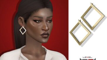 Force earrings by LEXEL at TSR