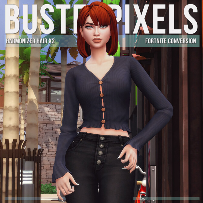 Fortnite Harmonizer Hair Conversion/Edit at Busted Pixels