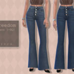 Freedom Jeans (Flared) by Pipco at TSR