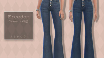 Freedom Jeans (Flared) by Pipco at TSR