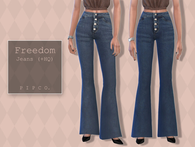 Freedom Jeans (Flared) by Pipco at TSR