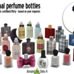 Functional perfume bottles at Around the Sims 4