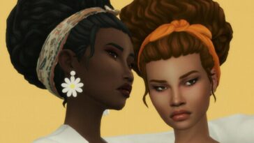 GIRASSOL HAIR at Candy Sims 4