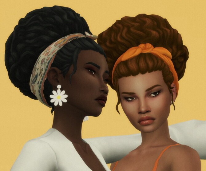 GIRASSOL HAIR at Candy Sims 4