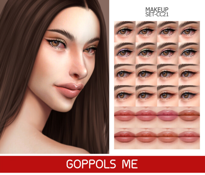 GPME-GOLD MAKEUP SET CC21 at GOPPOLS Me