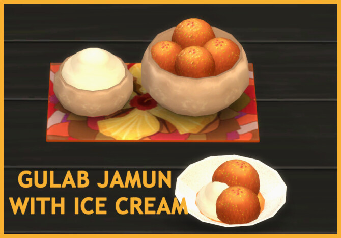 GULAB JAMUN WITH ICE CREAM at Icemunmun