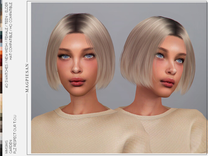 Garden bob haircut by magpiesan at TSR