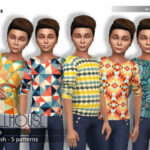 Gary Top (Child) Patterns Version by SimsDollhouse at TSR