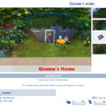 Gnome’s Home – Gnome Alone by PurrSimity at Mod The Sims 4