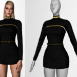 GoldenShadow Collection Dress I VIY by Viy Sims at TSR