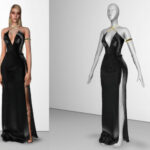 GoldenShadow Collection Dress III VIY by Viy Sims at TSR