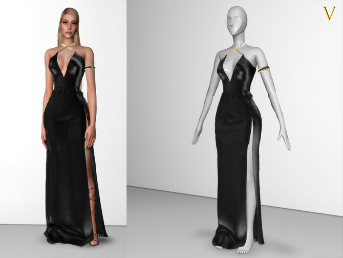 GoldenShadow Collection Dress III VIY by Viy Sims at TSR