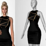 GoldenShadow Collection Dress V VIY by Viy Sims at TSR