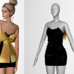 GoldenShadow Collection Dress VI VIY by Viy Sims at TSR