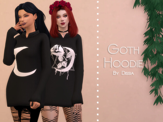 Goth Hoodie by Dissia at TSR