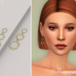 Gravity Earrings by Christopher067 at TSR