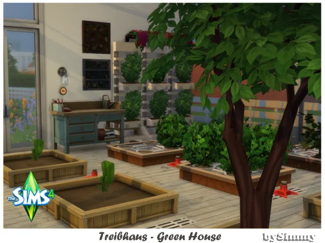 Green House by Simmy at All 4 Sims