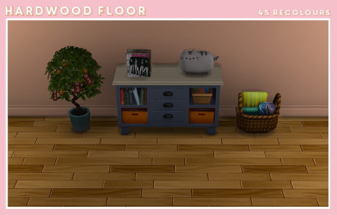 HARD WOOD FLOOR at Midnightskysims