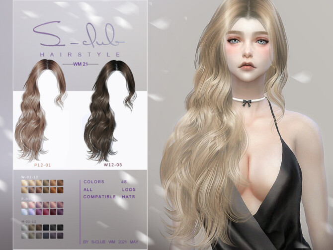 Hair 202121 by S-Club WM at TSR