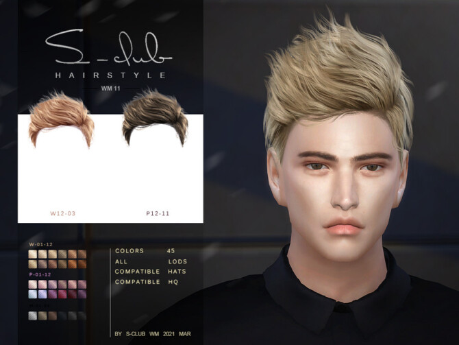 Hair 202122 by S-Club WM at TSR