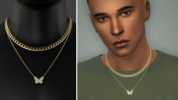 Halley Necklace Male by Christopher067 at TSR