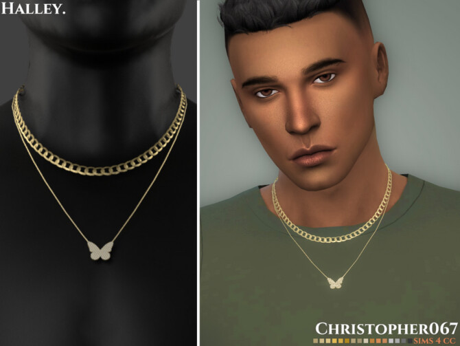 Halley Necklace Male by Christopher067 at TSR