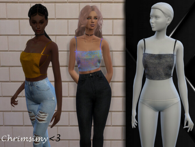 Halter Vest by chrimsimy at TSR