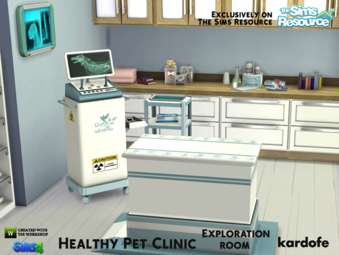 Healthy Pet Clinic Exploration room by kardofe at TSR