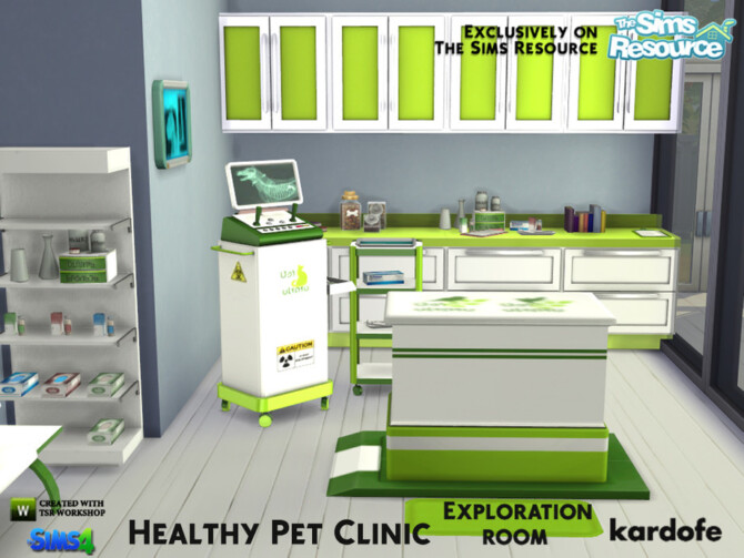 Healthy Pet Clinic Exploration room by kardofe at TSR