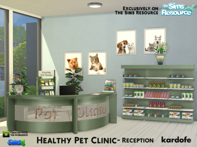 Healthy Pet Clinic Reception by kardofe at TSR