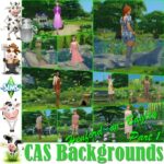 Henford-on-Bagley CAS Backgrounds Part 1 at Annett’s Sims 4 Welt