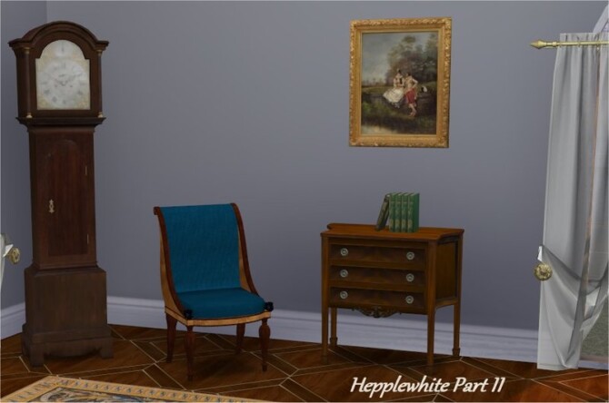 Hepplewhite Part II by Clara at All 4 Sims