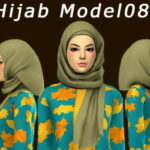 Hijab Model 084 & Markona Long dress at Aan Hamdan Simmer93