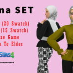 Hijab Model081 & 082 With Raina SET at Aan Hamdan Simmer93