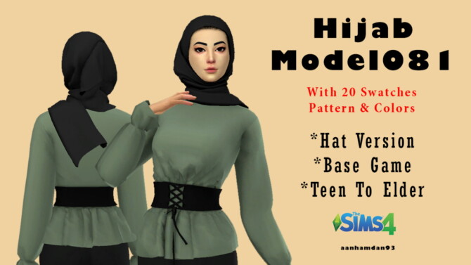 Hijab Model081 & 082 With Raina SET at Aan Hamdan Simmer93