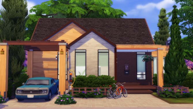 Home for a young family at Sims by Mulena