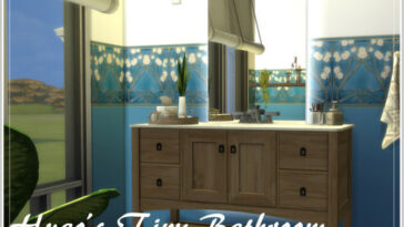 Hugo’s Tiny Bathroom by philo at TSR