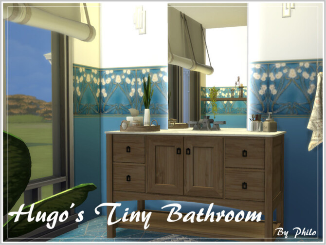 Hugo’s Tiny Bathroom by philo at TSR