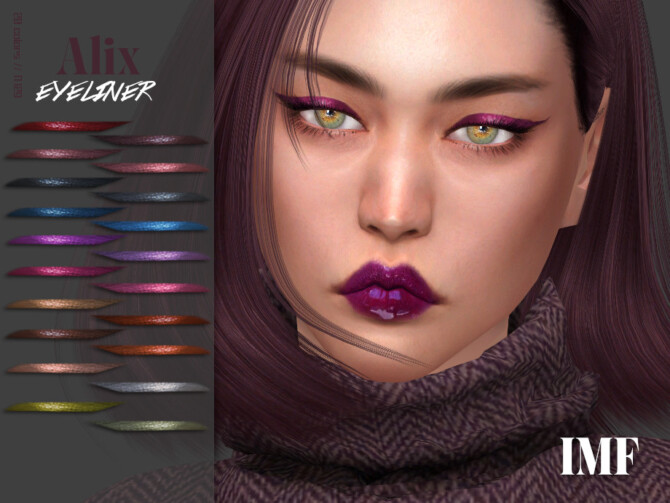 IMF Alix Eyeliner N.129 by IzzieMcFire at TSR