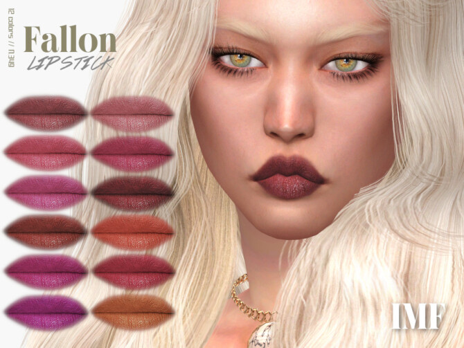 IMF Fallon Lipstick N.349 by IzzieMcFire at TSR