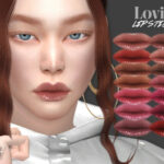 IMF Lovie Lipstick N.347 by IzzieMcFire at TSR