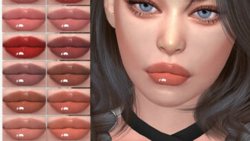 IMF Nathalia Lipstick N.363 by IzzieMcFire at TSR