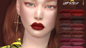 IMF Ragna Lipstick N.346 by IzzieMcFire at TSR